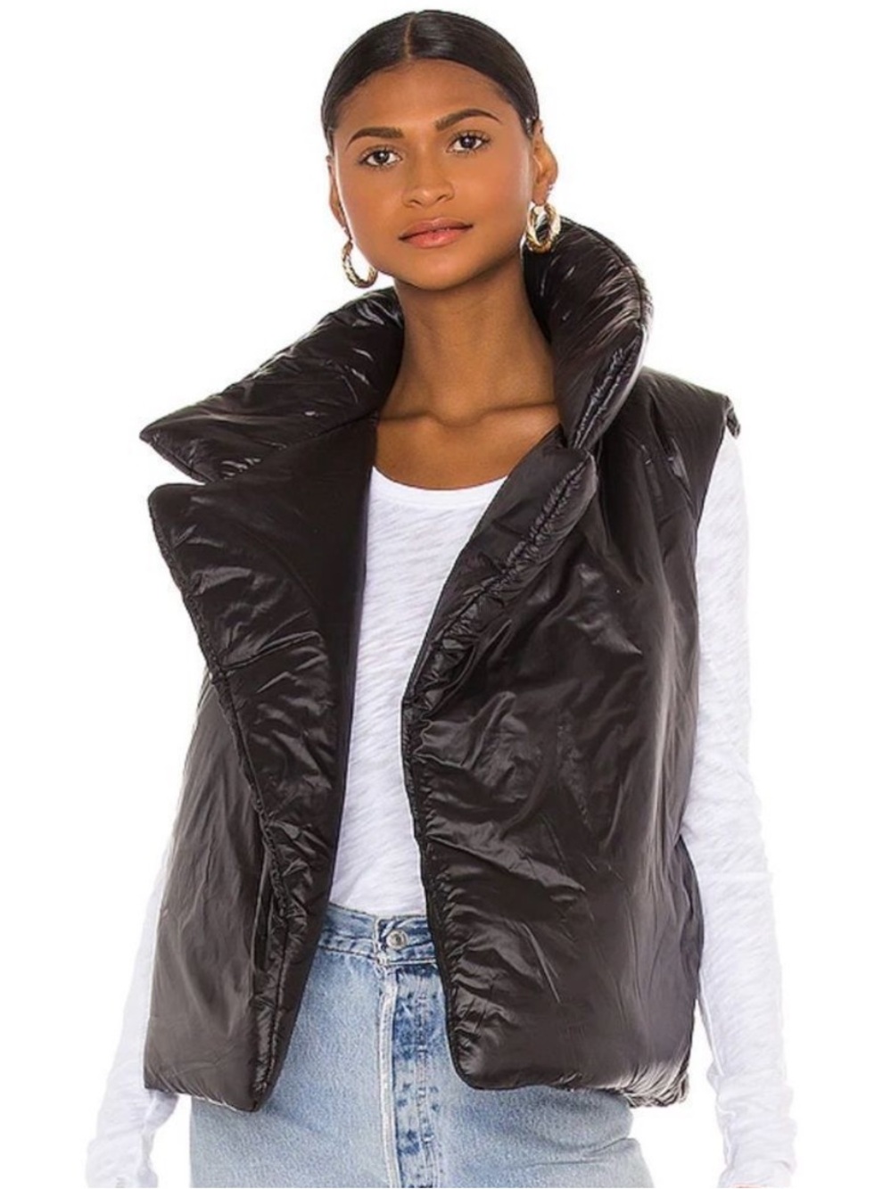 Norma Kamali Sleeping Bag Puffer Vest